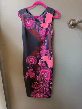 Ted Baker | Dresses | Ted Baker Black Multi Iyana Floral Print
